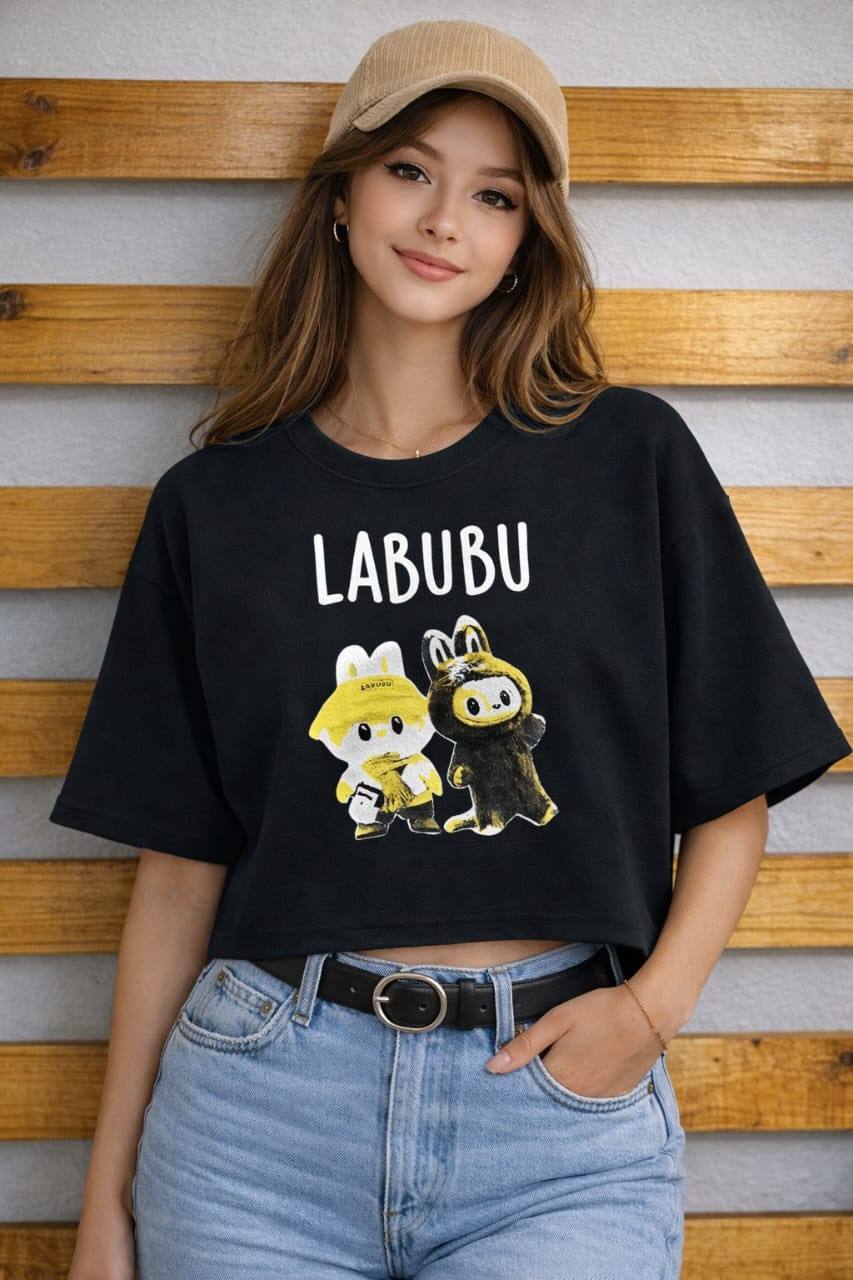 LABUBU LADIES CROP TOP