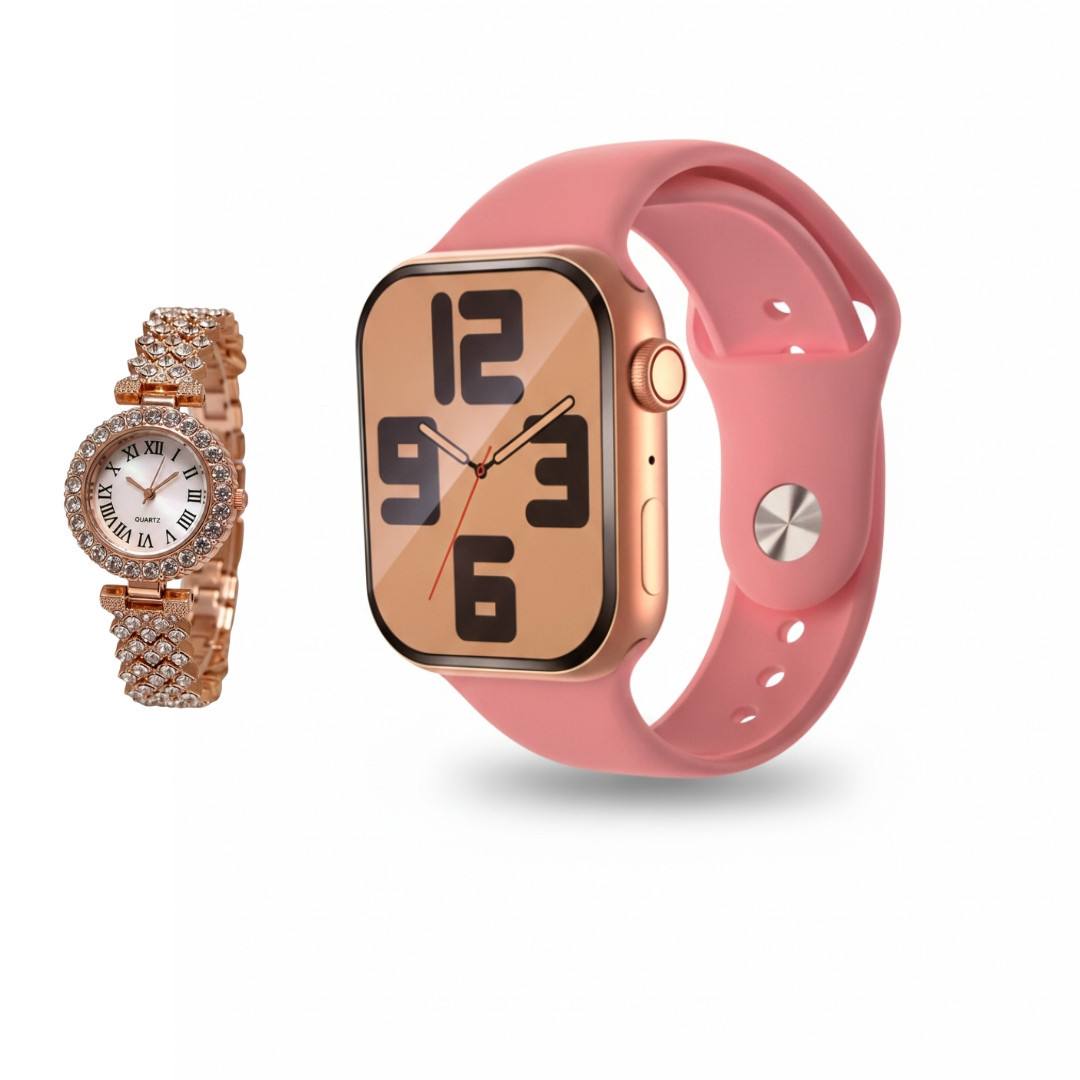 CROWN Q800 LADIES SMART WATCH WITH CLASSIC WATCH