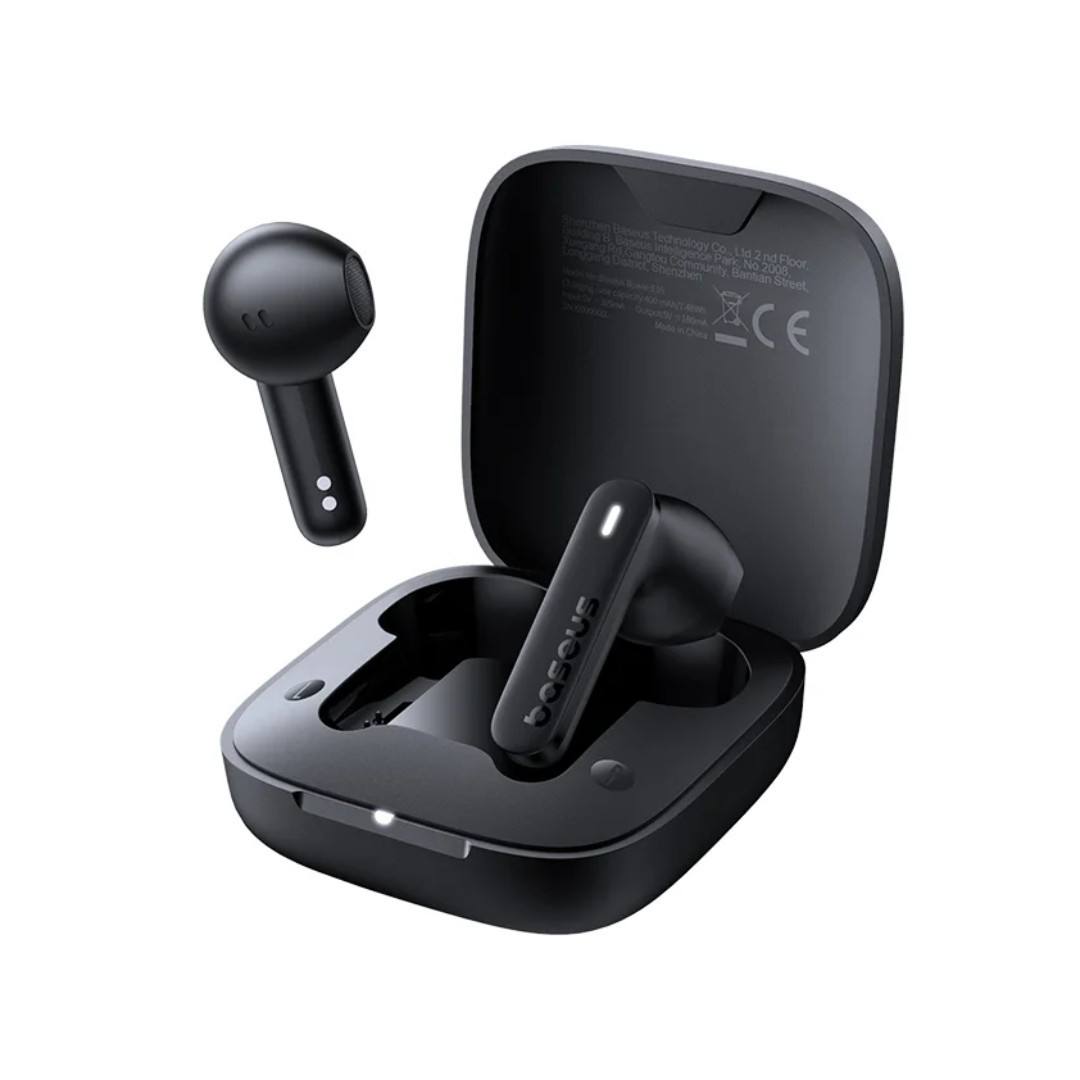 BASEUS BOWIE E16 TRUE WIRELESS EARPHONES (BLACK )