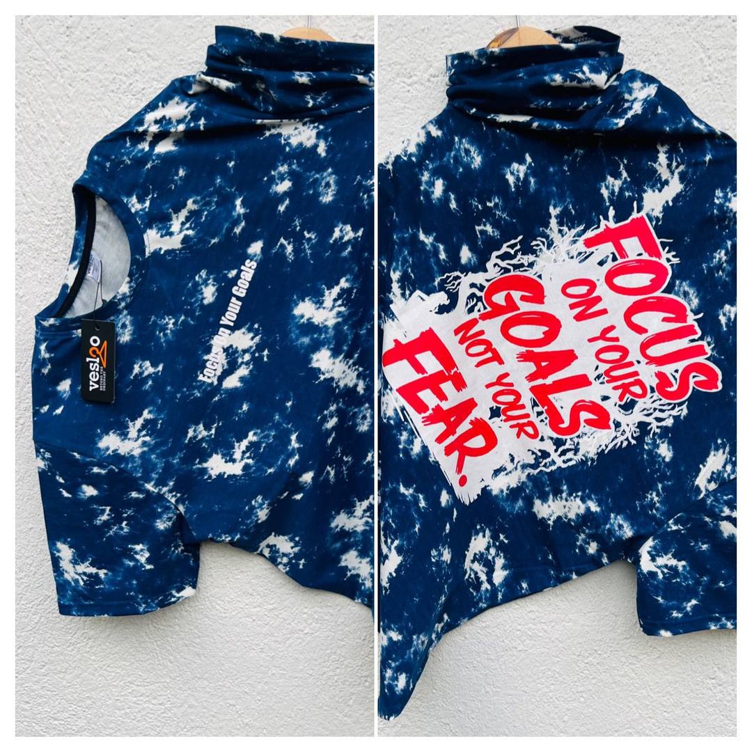 NEW TRENDING ACID WASH BACK PRINT T-SHIRT