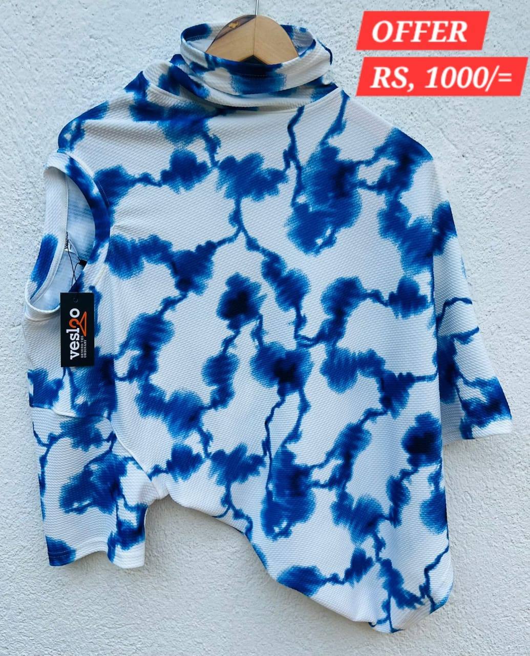 POPCORN FABRIC T-SHIRT