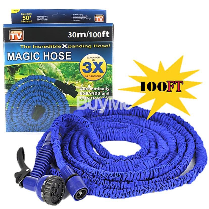 MAGIC HOSE PIPE EXPANDABLE WATER SPRAY 100 FEET