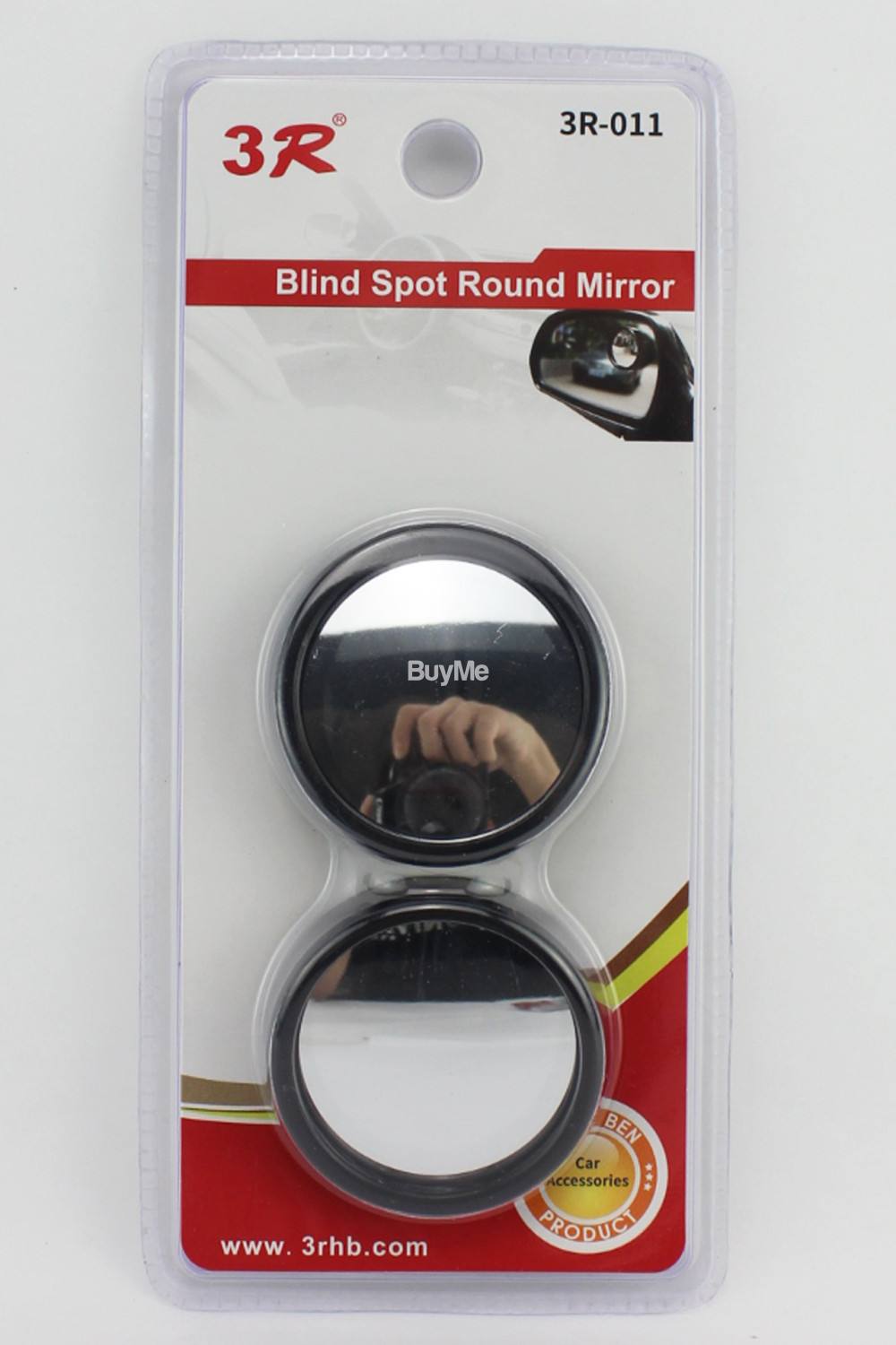 3R CAR BLIND SPOT ROUND MIRROR