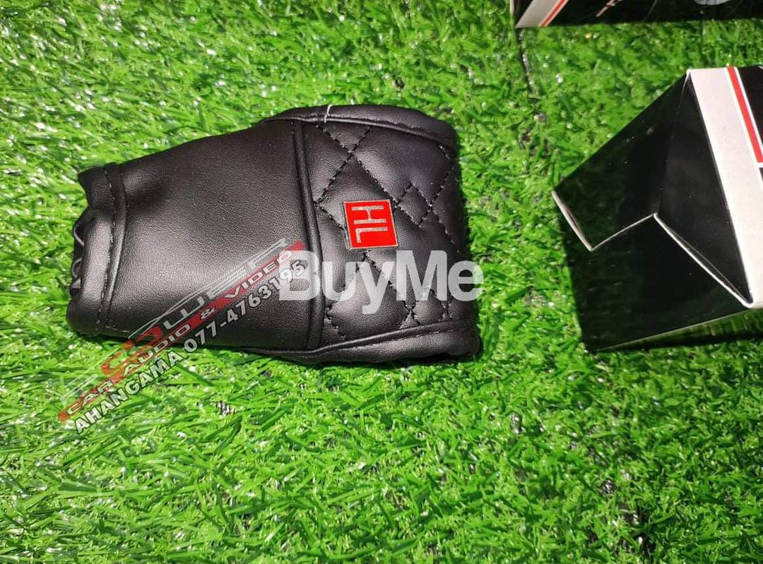 LEATHER GEAR COVER - BLACK