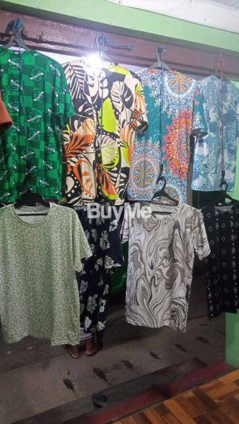 CREW NECK PRINTET T SHIRT