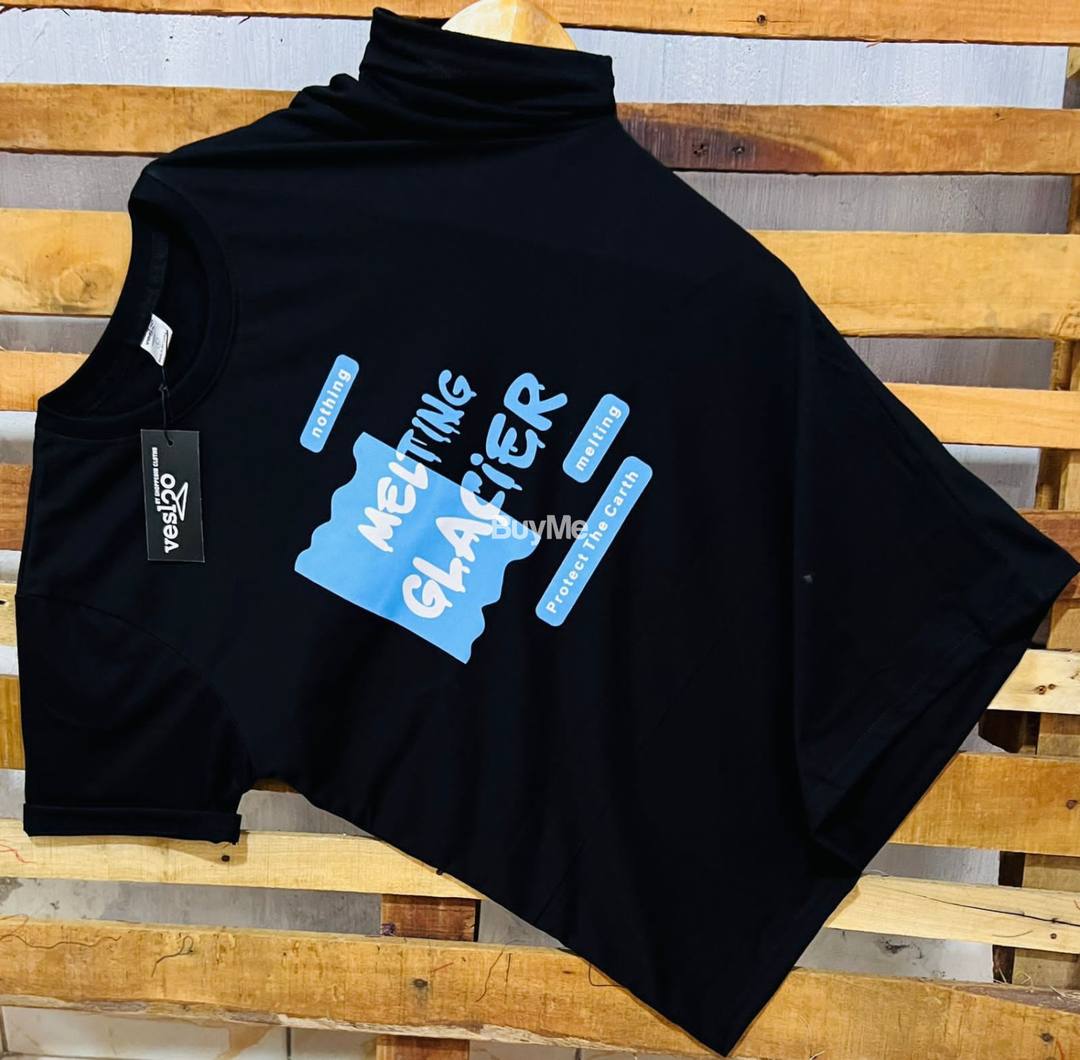 BLACK COLOR CREW NECK T-SHIRTS
