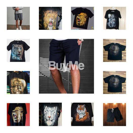 PRINTED T SHIRT AND SHORT FULL KIT