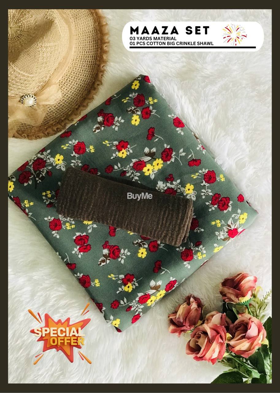 MAAZA PRINTED SET - DESIGN 01