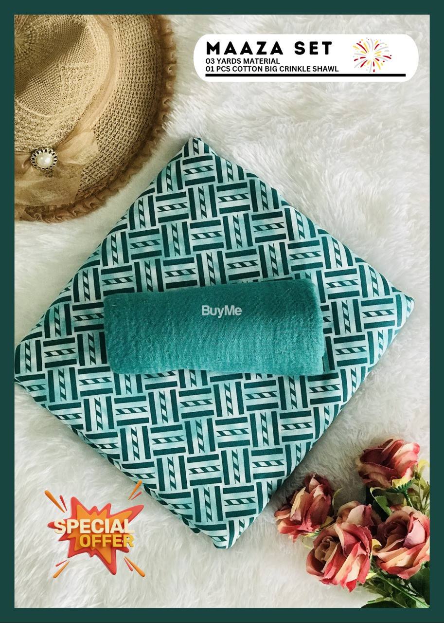 MAAZA PRINTED SET - DESIGN 18