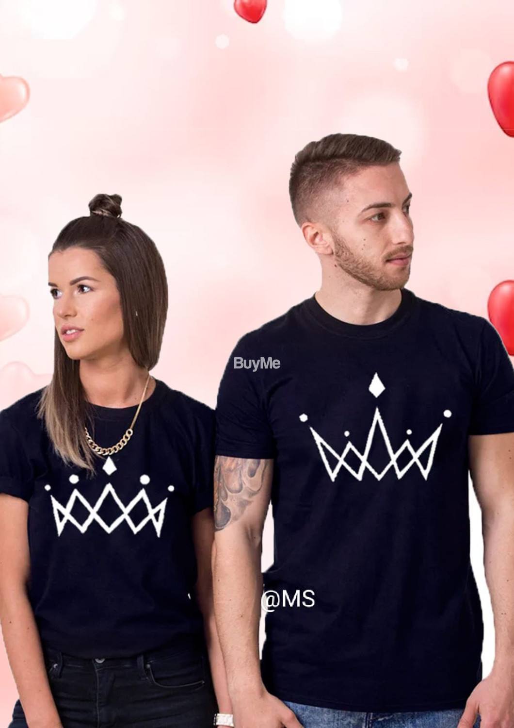 VALENTINE COUPLE T SHIRT