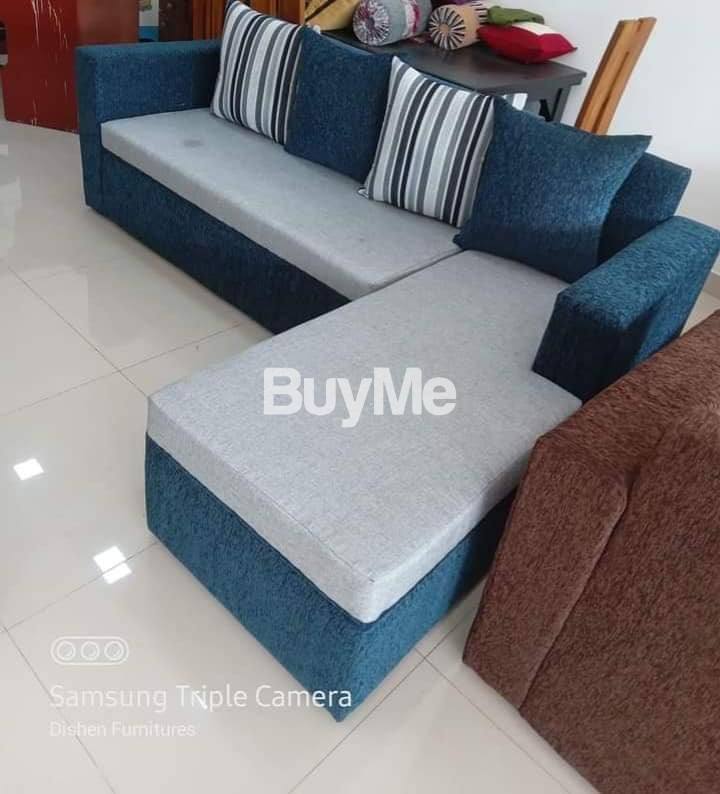L SHAPE SOFA SET - 1
