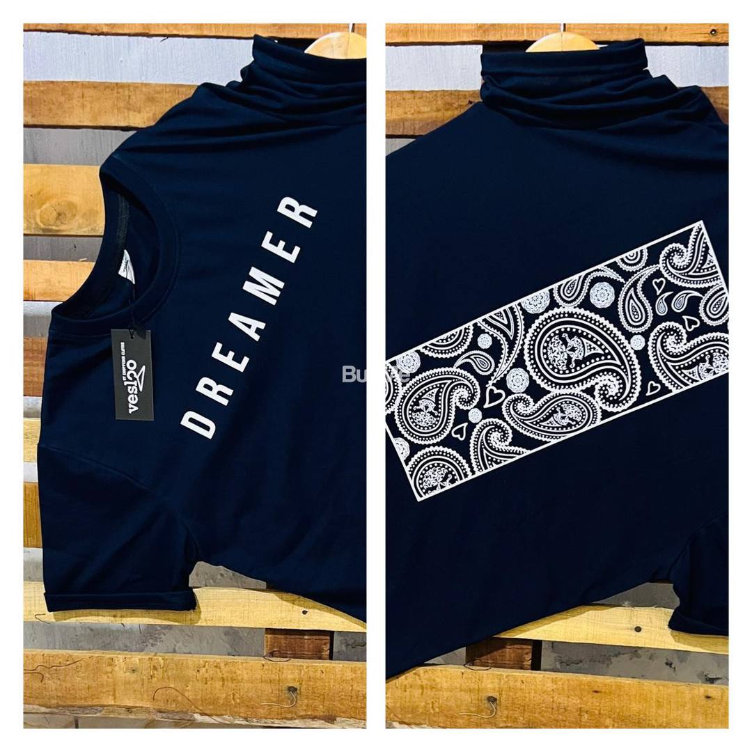 CREW NECK TSHIRTS DOUBLE SIDE PRINT - DREAMER PRINT