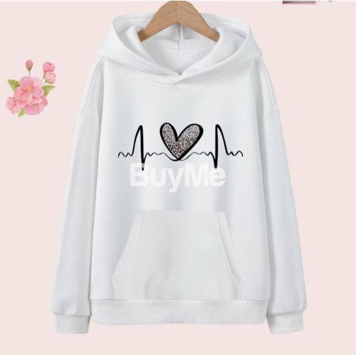 WHITE COLOURLADIES HOODIE