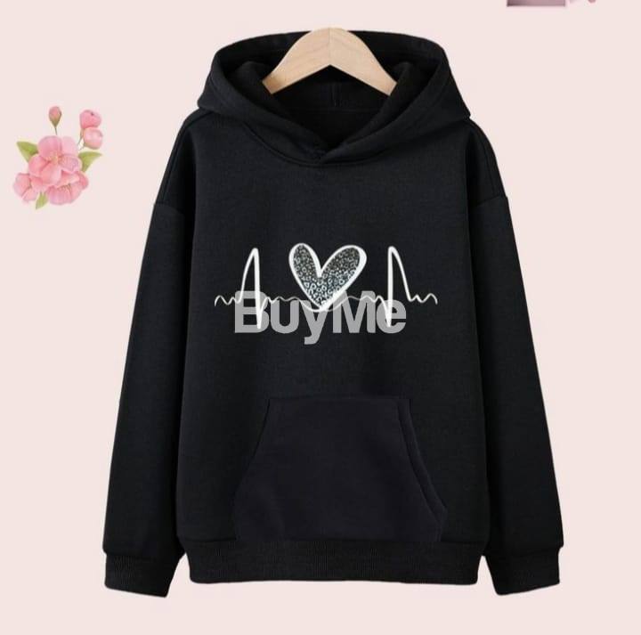 BLACK COLOUR LADIES HOODIE