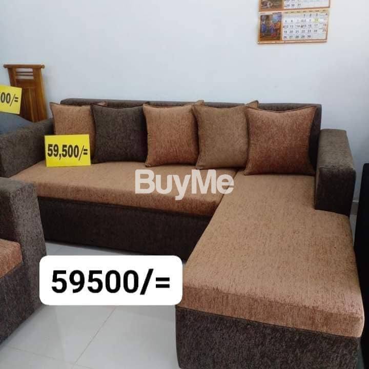L SHAPE SOFA SET - 15
