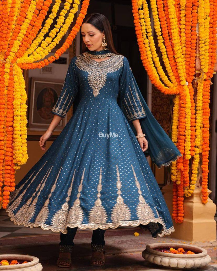 PARTY WEAR - BLUE