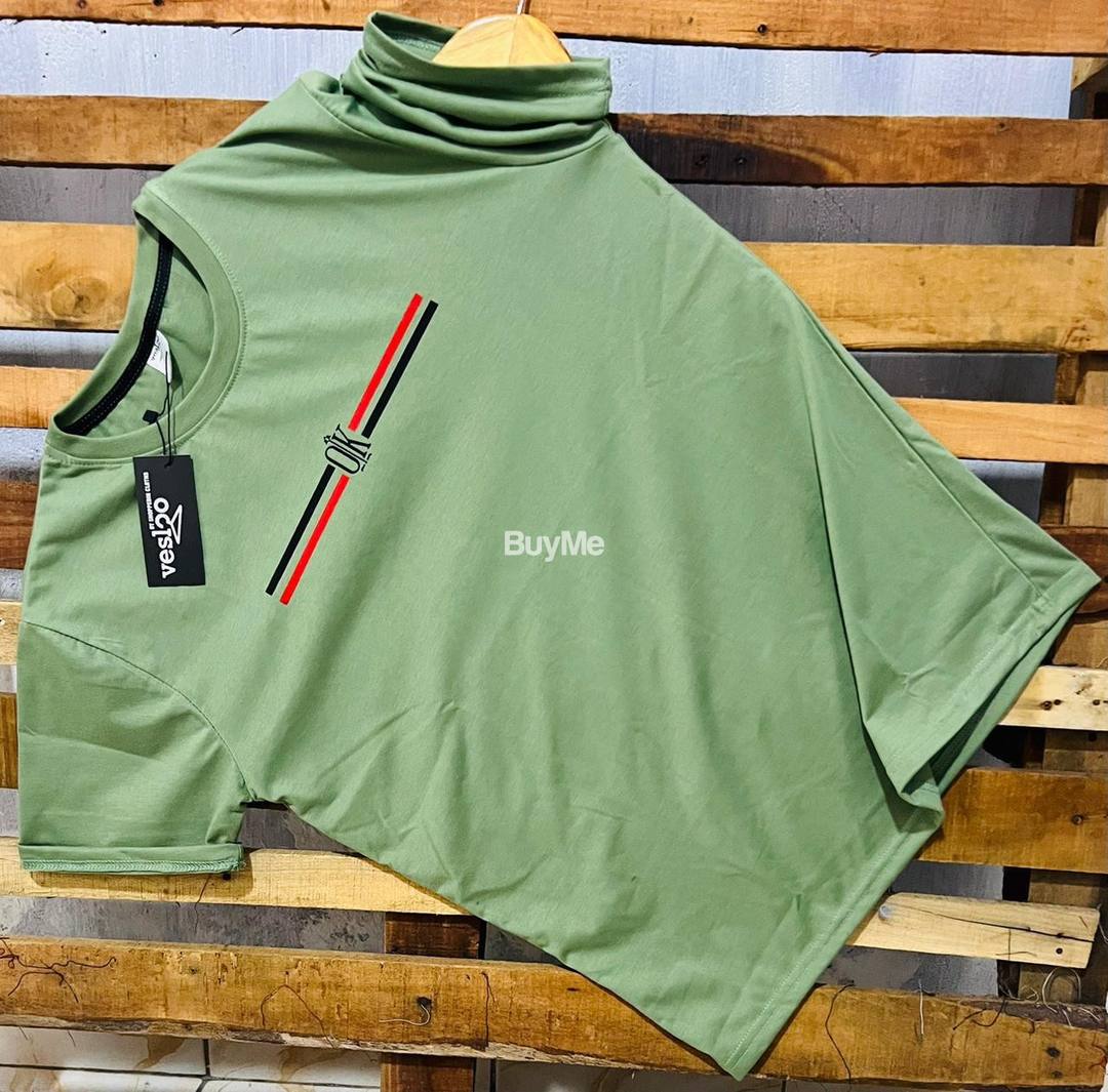 LIGHT GREEN CREW NECK TSHIRTS