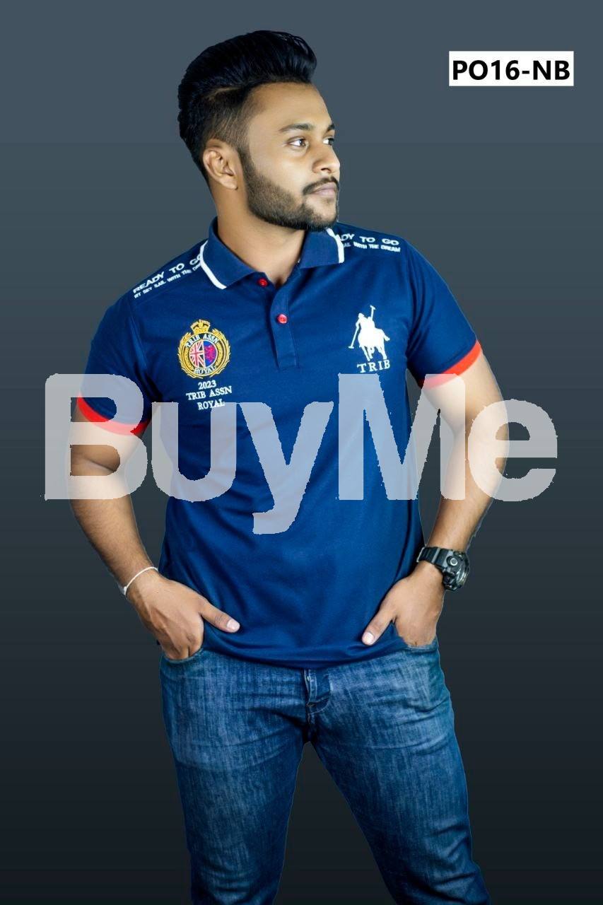 SHORT SLEEVED T - SHIRT - BLUE