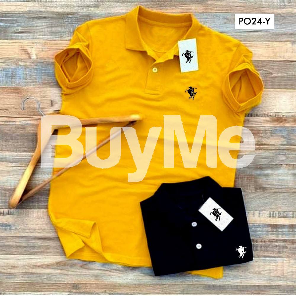 SHORT SLEEVED -T-SHIRT - YELLOW