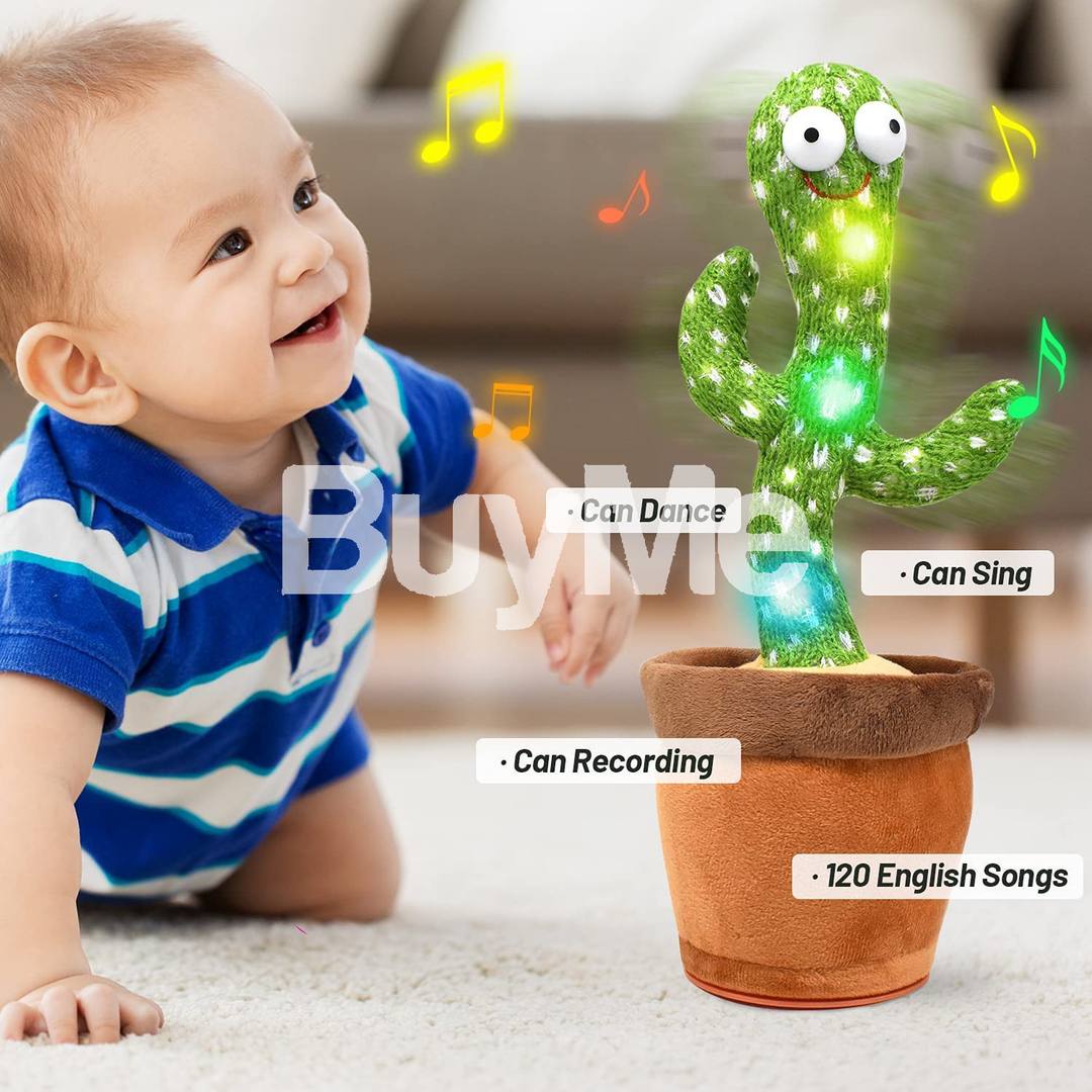 DANCING CACTUS PLUSH TOYS MUSIC LUMINESCENT SINGING DANCE SINGING BLUETOOTH EDUCATIONAL TOY
