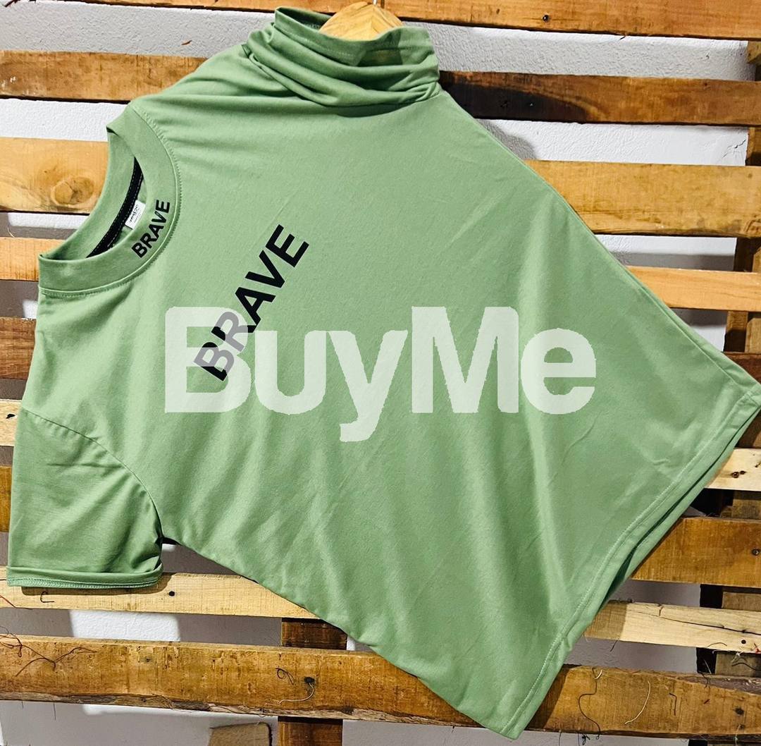 T - SHIRT FOR MEN (BRAVE) - LIGHT GREEN