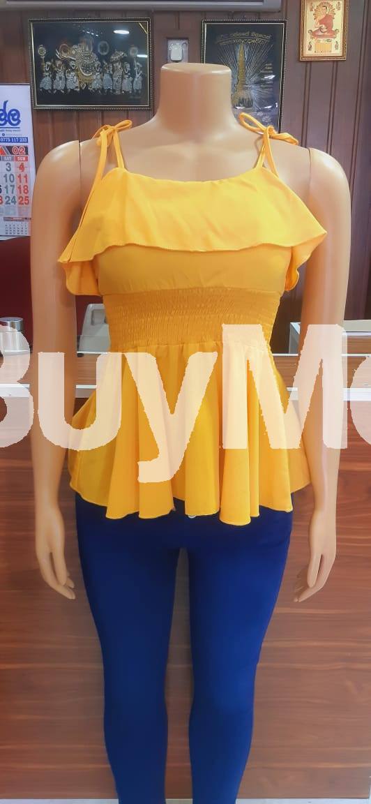 LADIES TOP - YELLOW