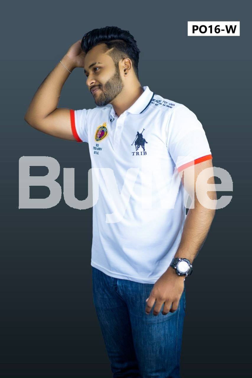 TRIB BRAND T - SHIRT SHORT SLEEVED - WHITE