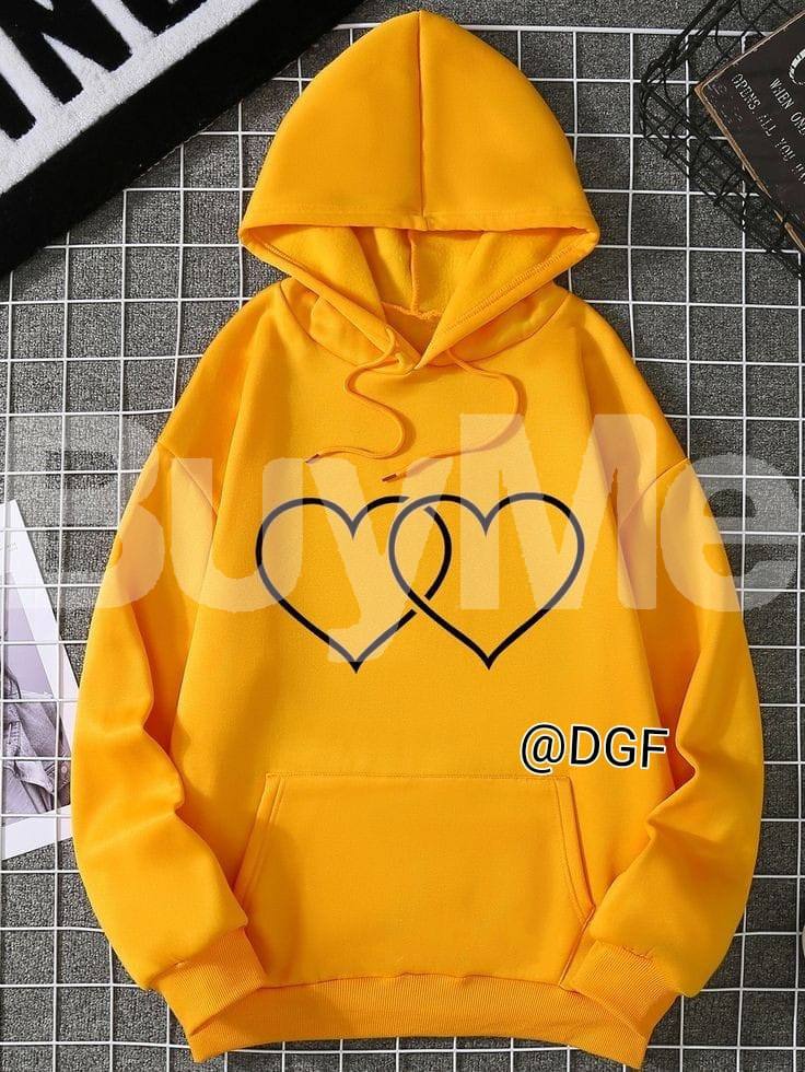 UNISEX HOODIE - YELLOW