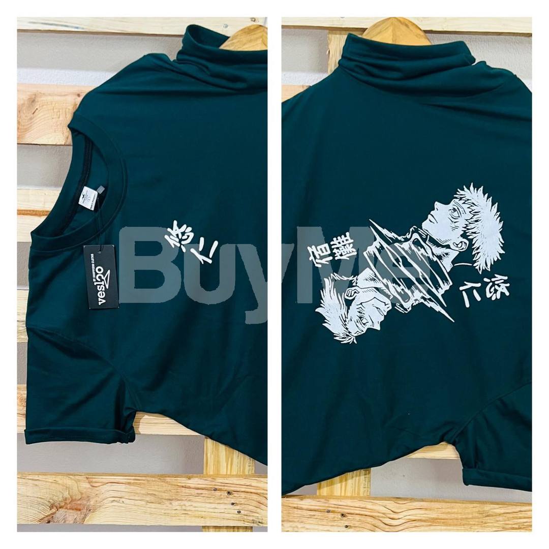 CREW NECK TSHIRTS - DOUBLE SIDE PRINT