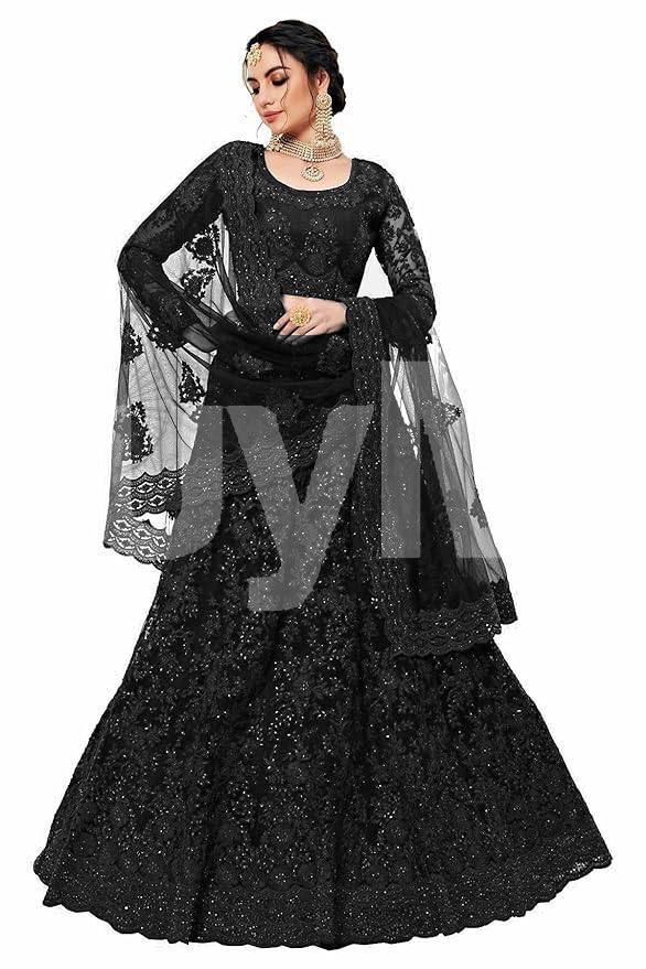 LEHENGA SET - BLACK