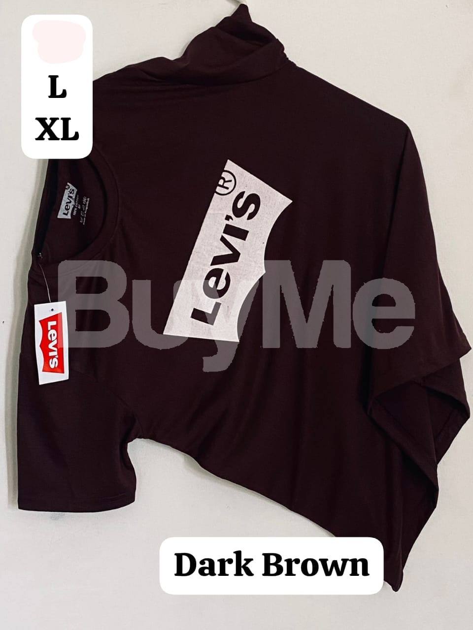 PREMIUM QUALITY COTTON CREW NECK UNISEX T- SHIRT - BROWN