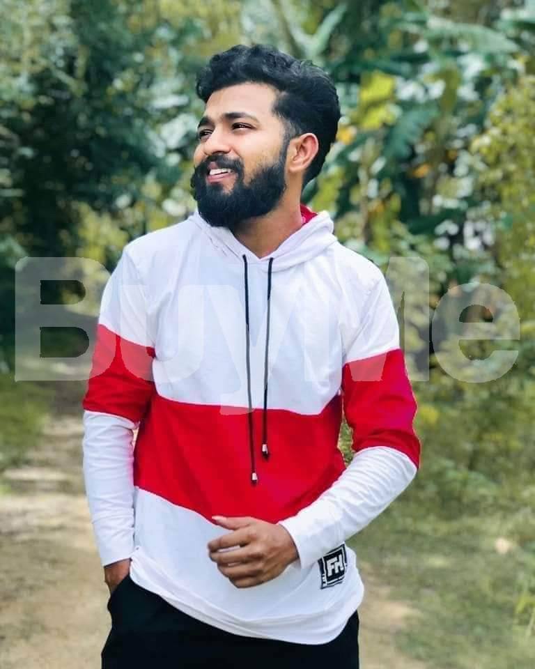 RED & WHITE T - SHIRT FOR BOYS