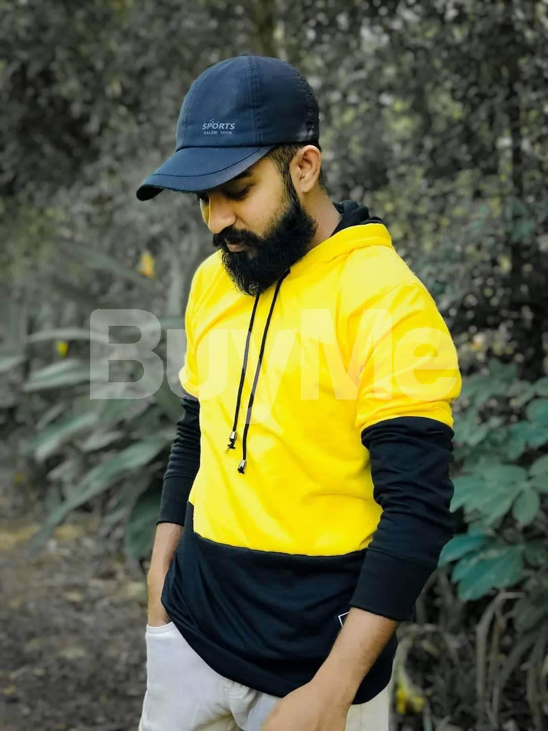 BLACK & YELLOW T - SHIRT FOR BOYS