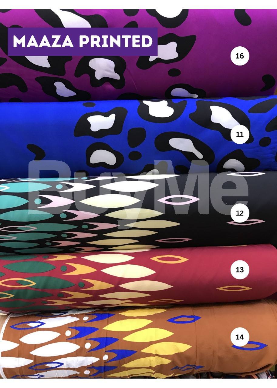 MAAZA PRINTED 60"WIDTH MATERIALS