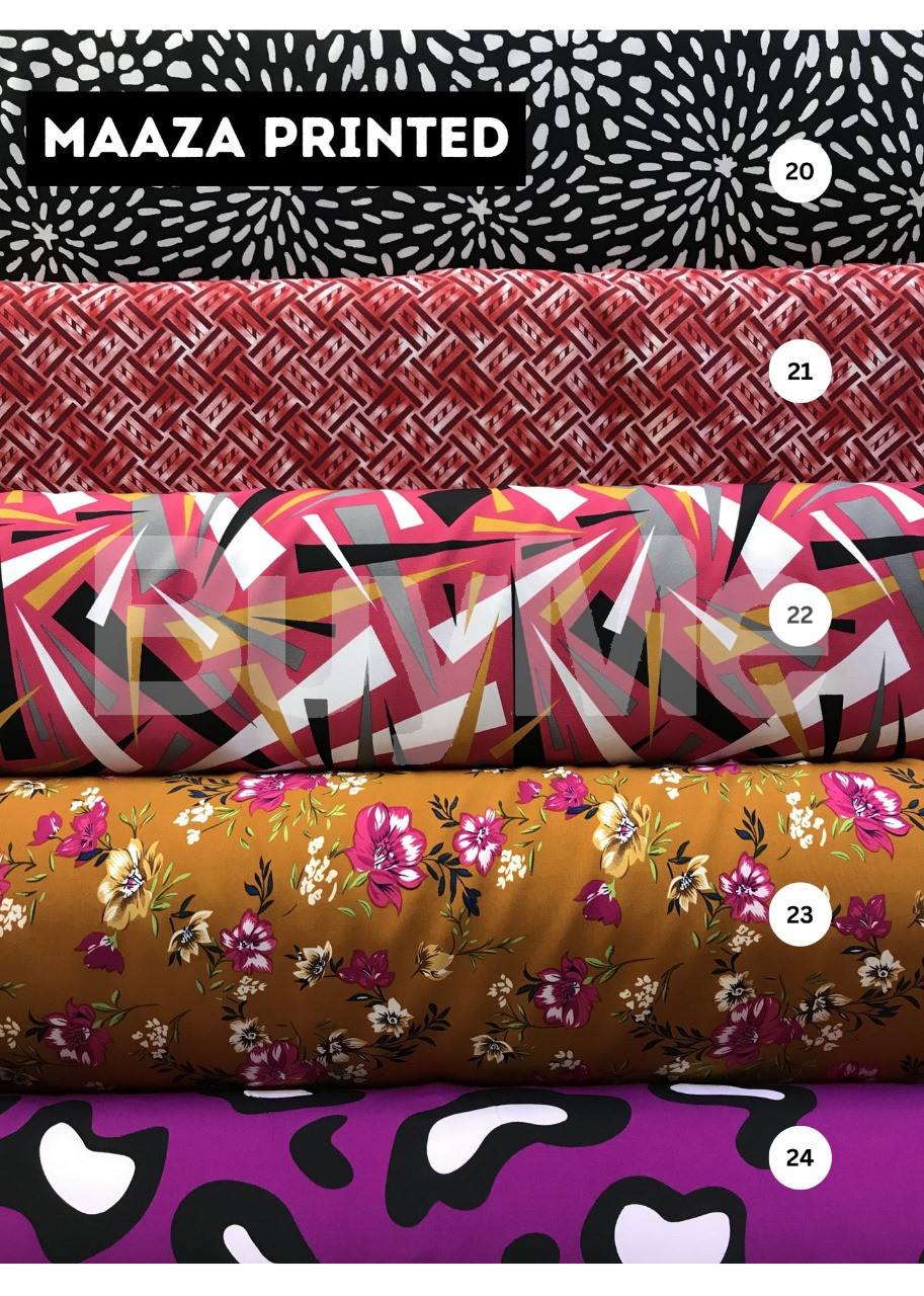 MAAZA PRINTED 60"WIDTH