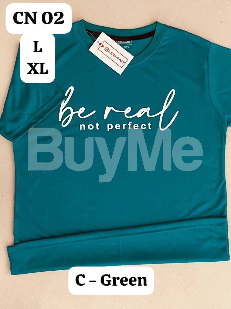 COTTON CREW NECK T-SHIRT - DARK GREEN (UNISEX)