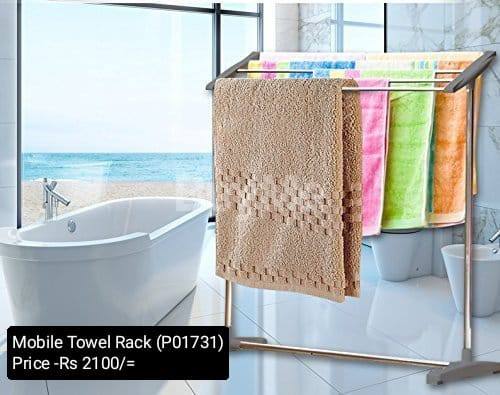 MOBILE TOWEL RACK