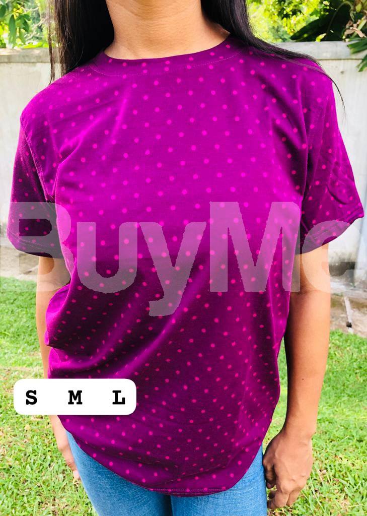 NEW PRINTED DESIGNS - PURPLE