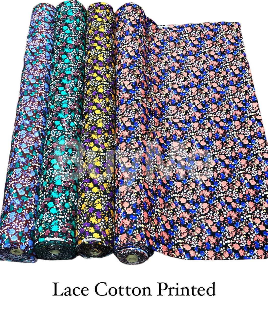 LACE COTTON PRINTED DESIGN 1