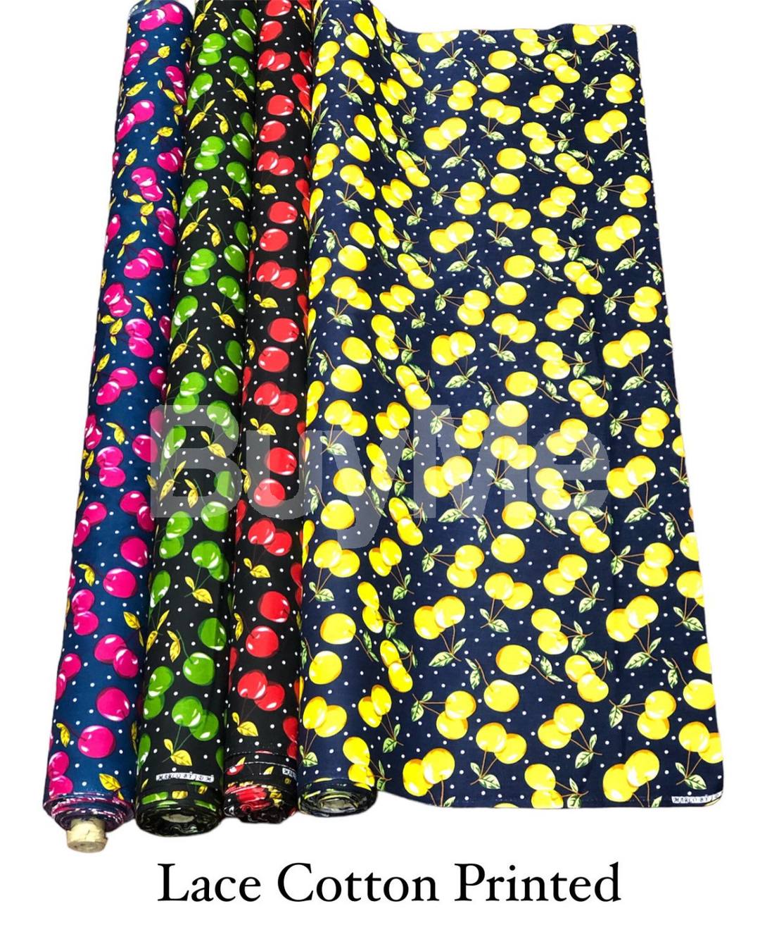 LACE COTTON PRINTED DESIGN - 2
