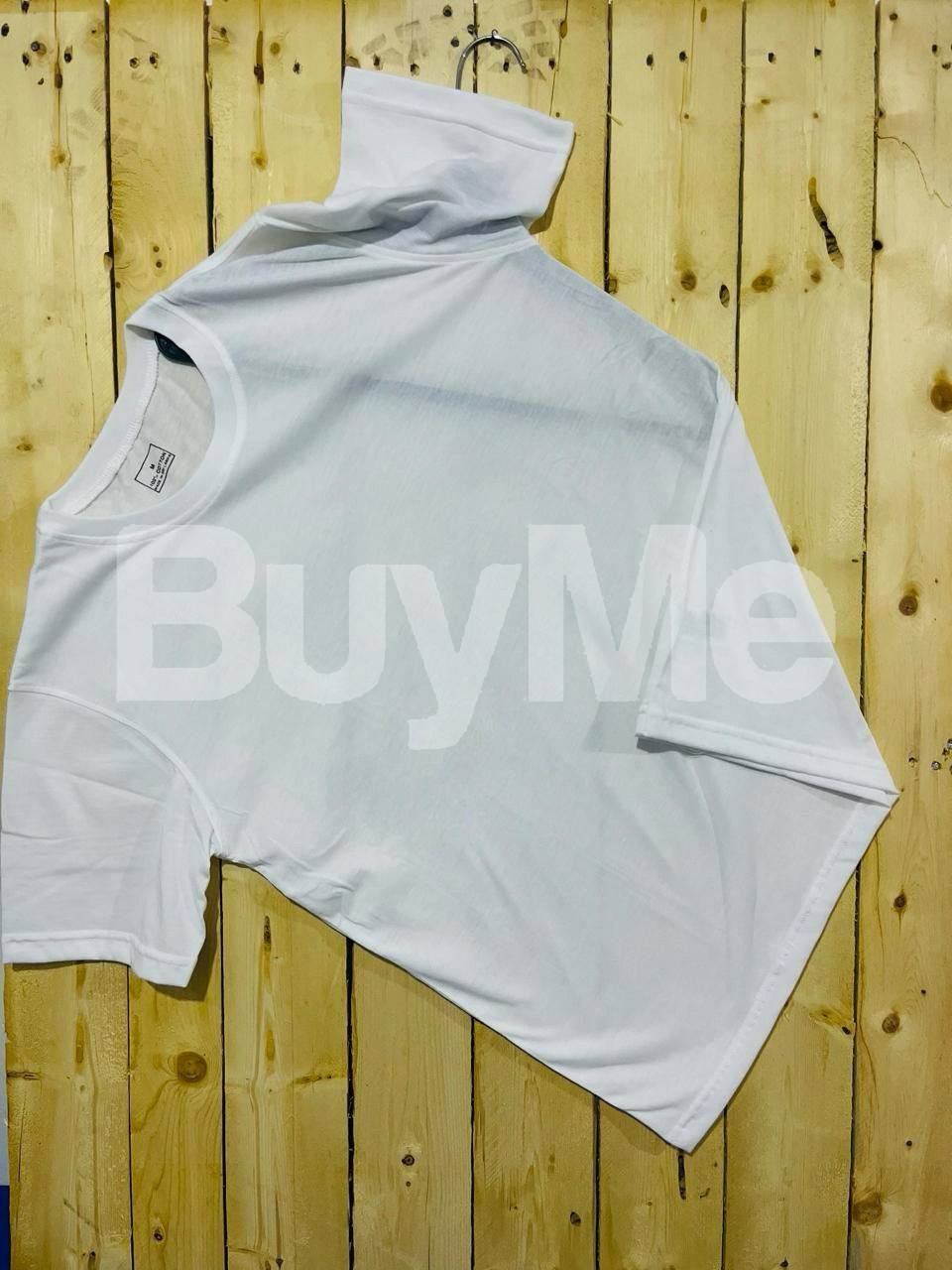 PLAIN UNISEX- CREW NECK T SHIRT