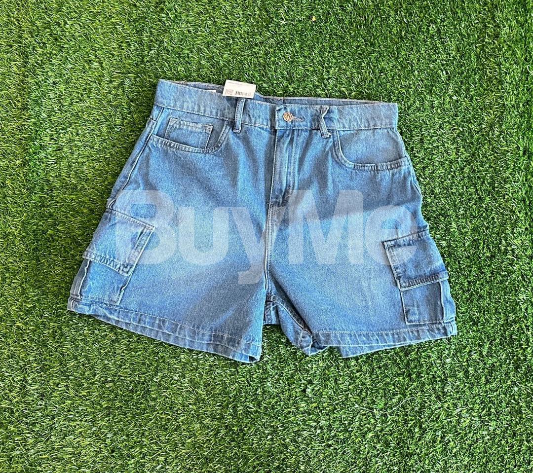 POCKET SHORT - MID BLUE
