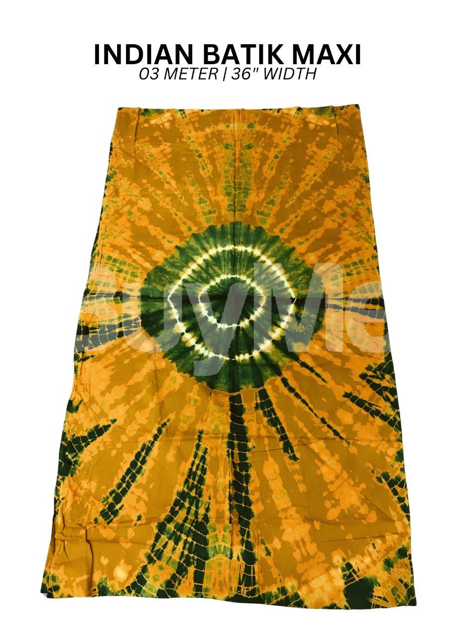 INDIAN BATIK MAXI MATERIAL DESIGN 3