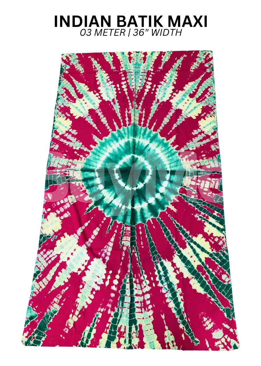 INDIAN BATIK MAXI MATERIAL DESIGN 4