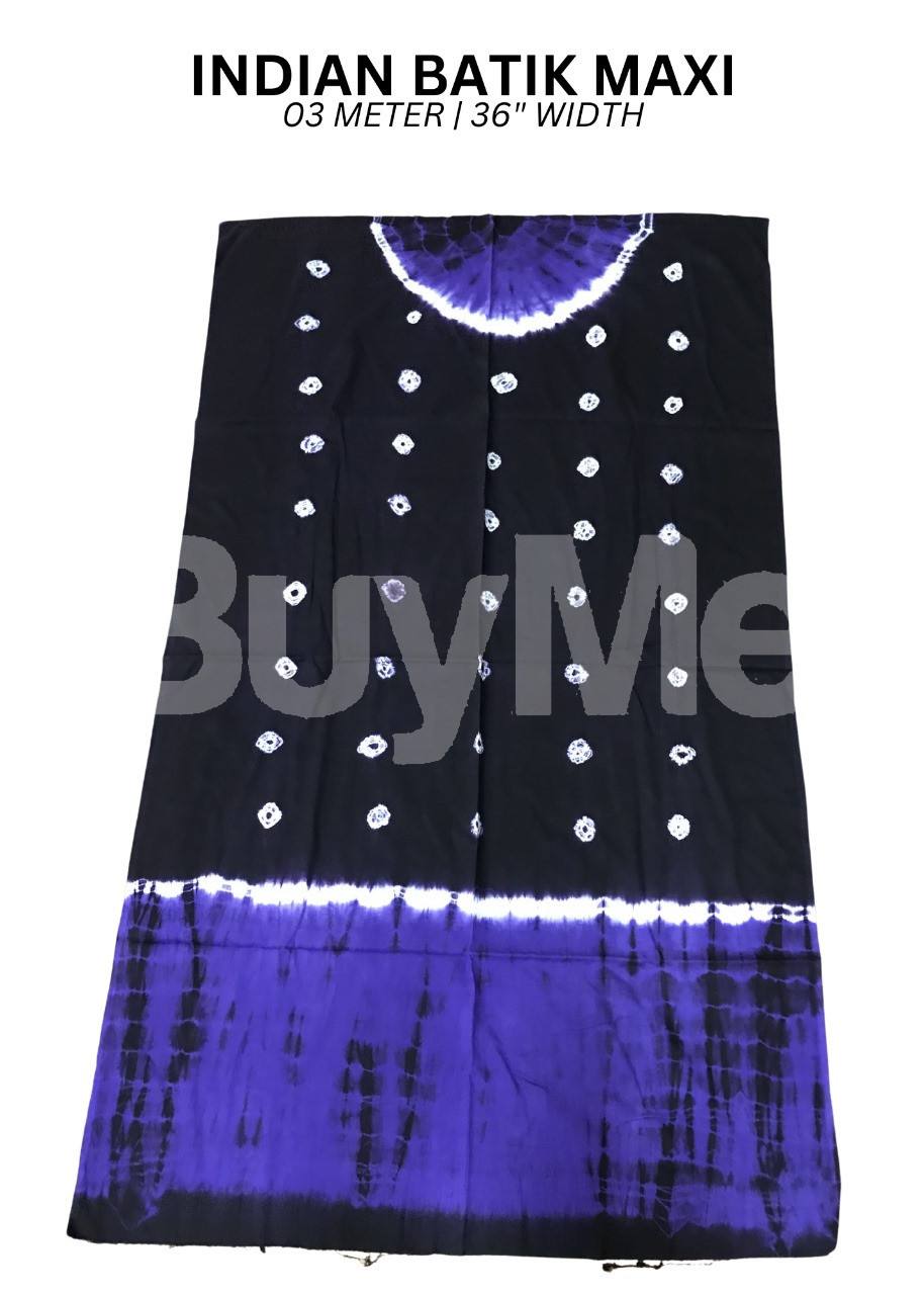INDIAN BATIK MAXI MATERIAL DESIGN - 7