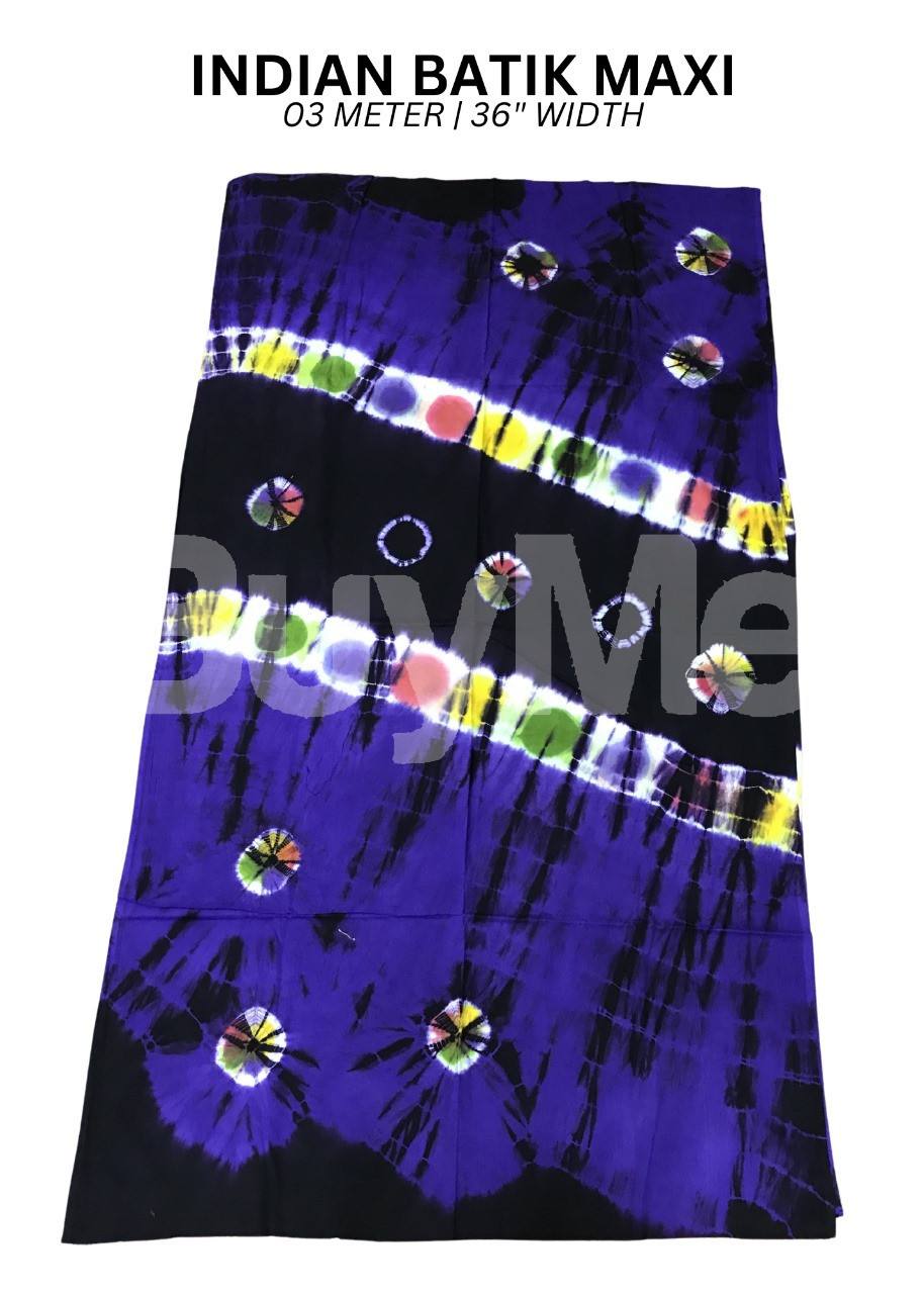 INDIAN BATIK MAXI MATERIAL DESIGN 5