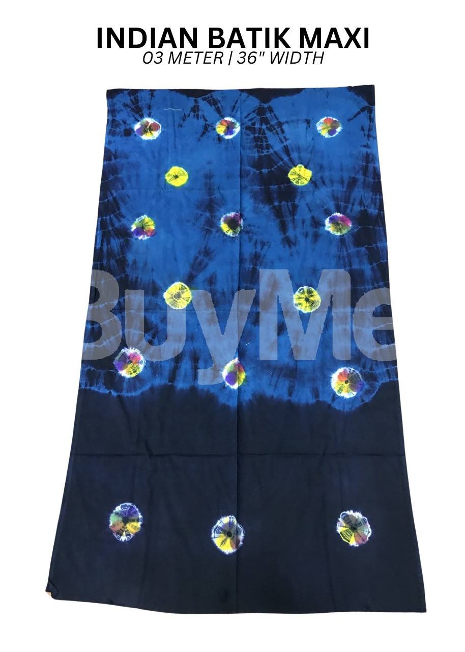 INDIAN BATIK MAXI MATERIAL DESIGN 9