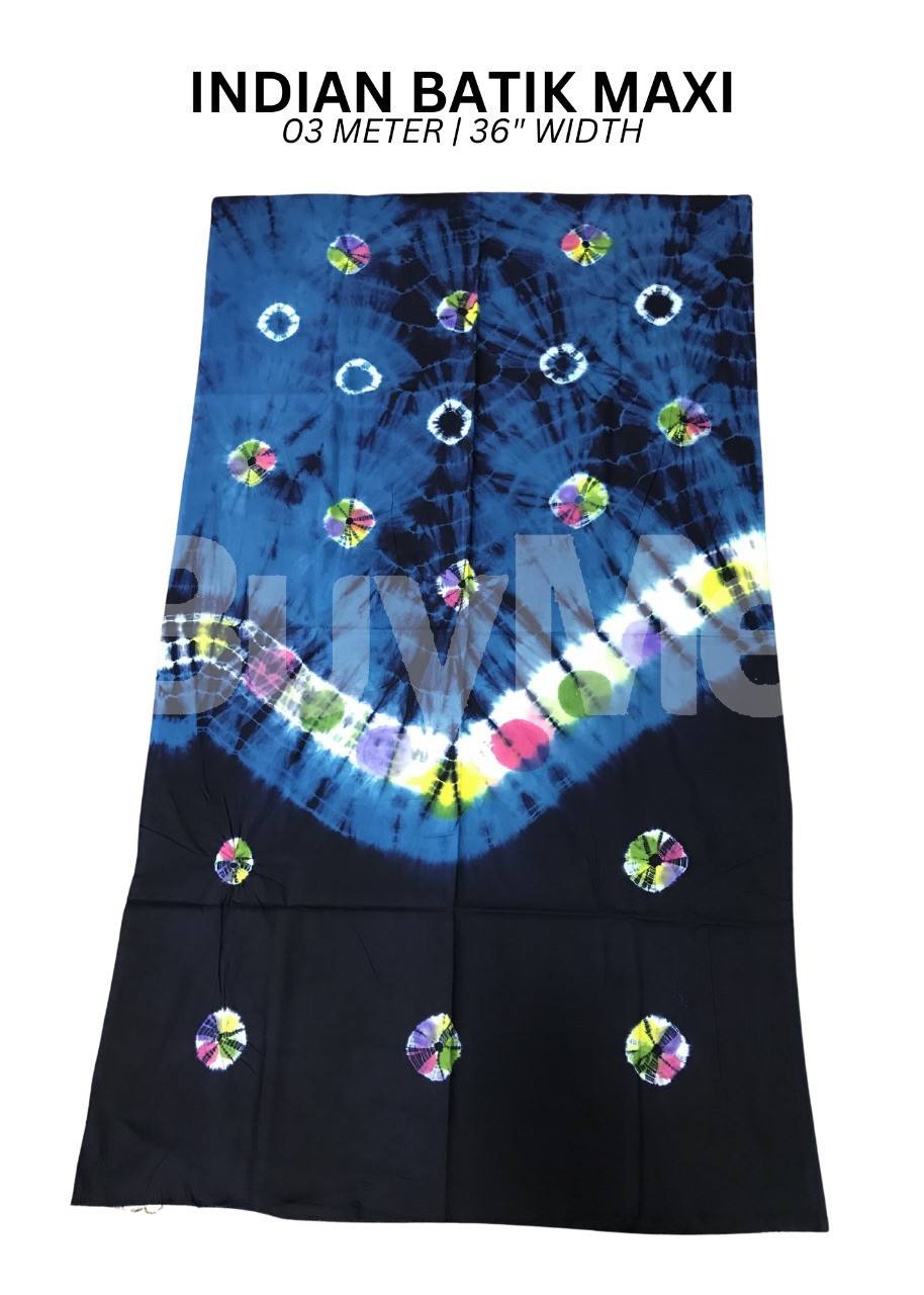 INDIAN BATIK MAXI MATERIAL DESIGN 10