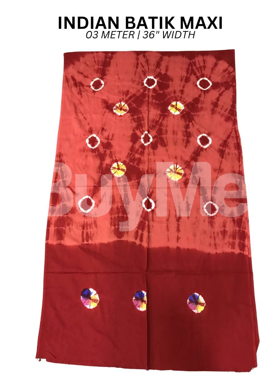 INDIAN BATIK MAXI MATERIAL DESIGN 12