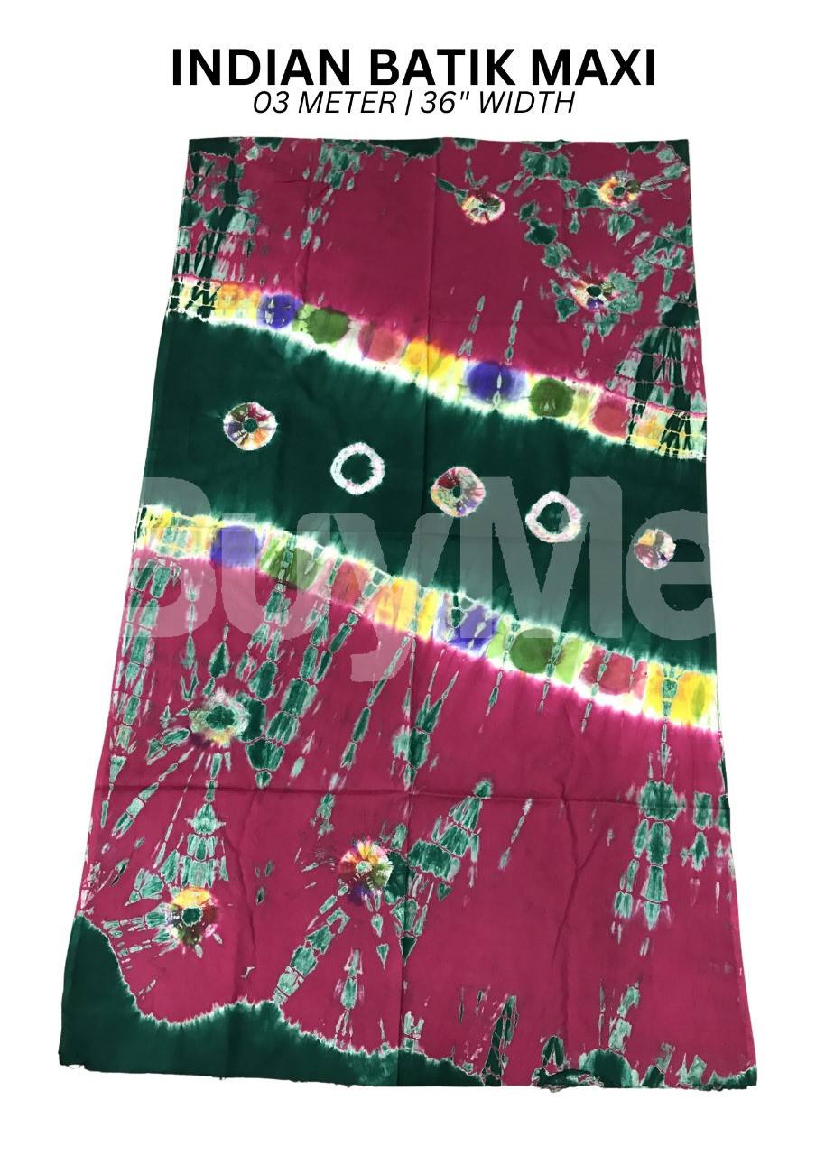INDIAN BATIK MAXI MATERIAL DESIGN 14